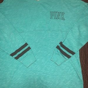 Teal Blue Long Sleeve Sweatshirt